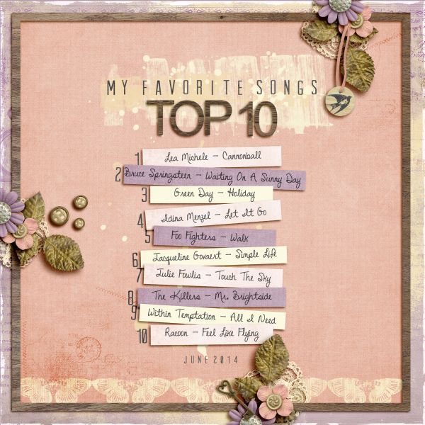 My Favorite Songs Top 10