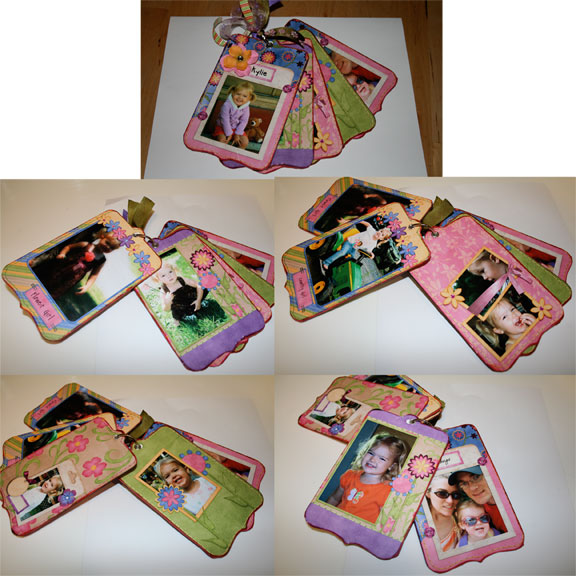 My first chipboard album!!!