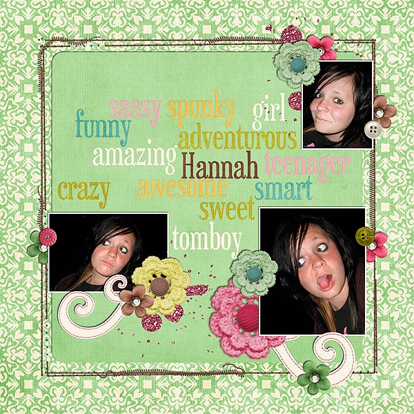 My girl Hannah