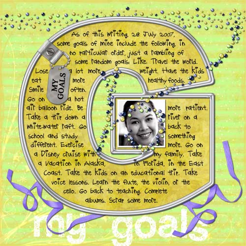 My Goals