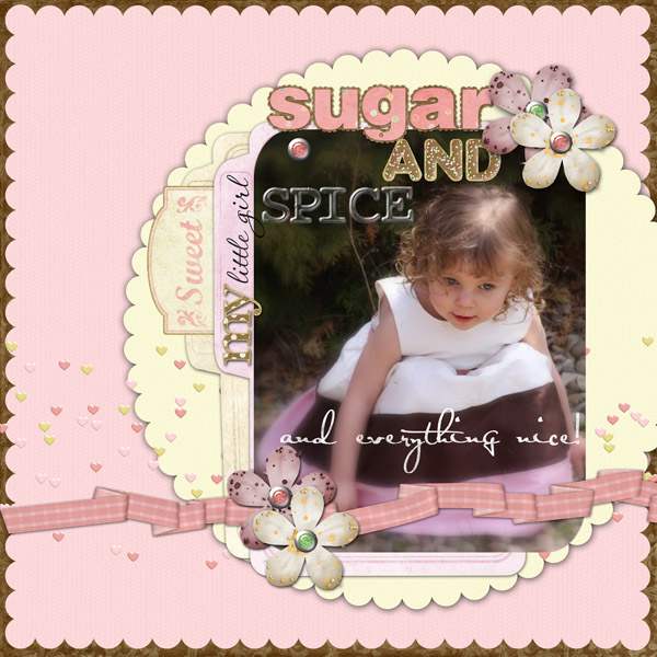 My little girl is...