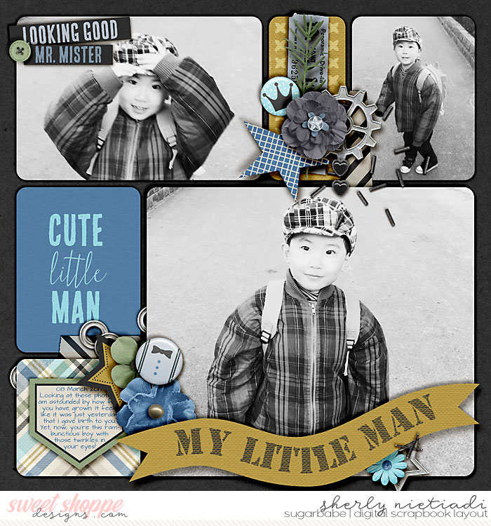 my little man