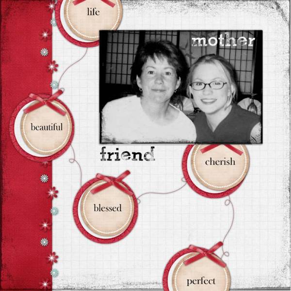 My mom, my friend