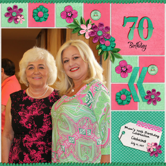 My Mom's 70th