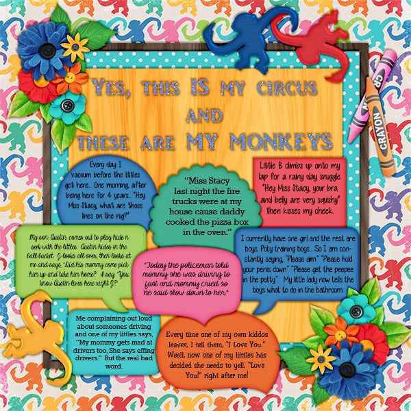 My monkeys
