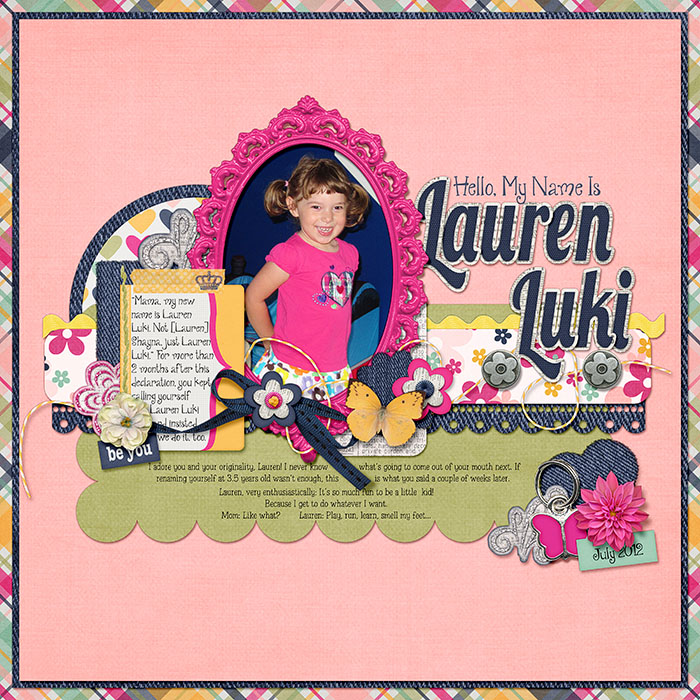 My Name Is Lauren Luki