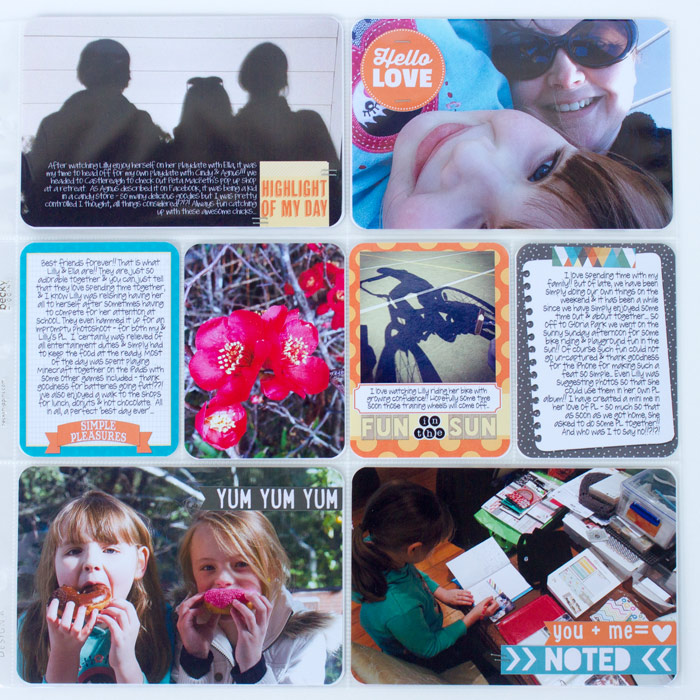 My Project Life 2014 - Week 31b