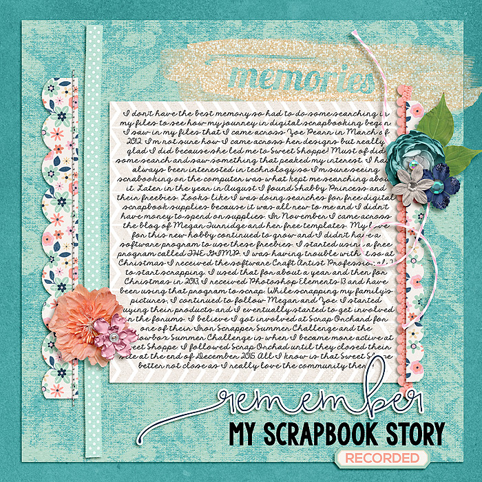 My Scrapbook Story