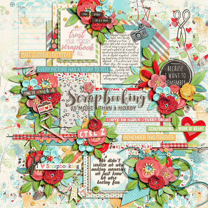 My Scrapbooking Goals/Journey