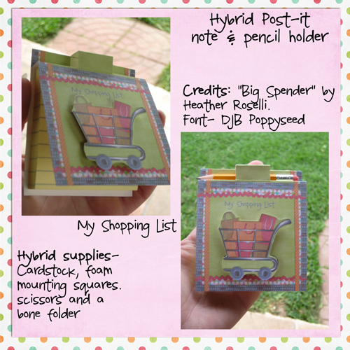 My Shopping List