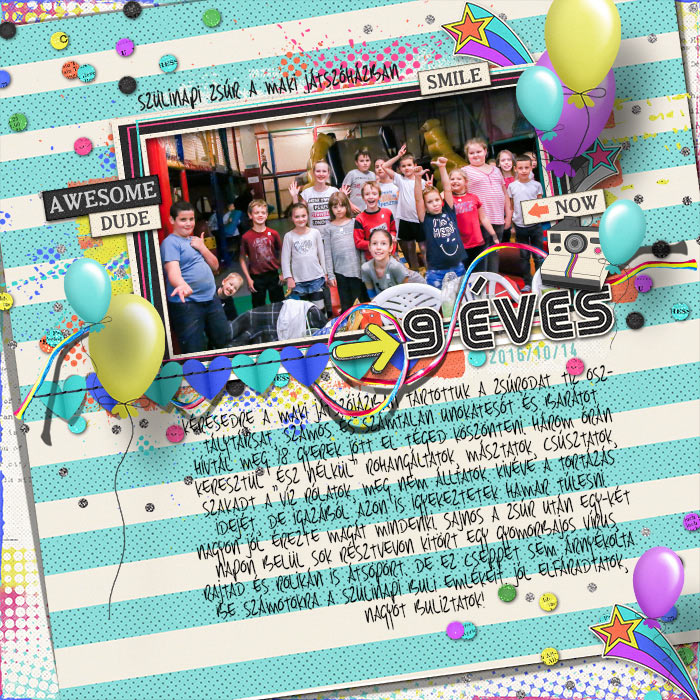 My Son's 9th bday party