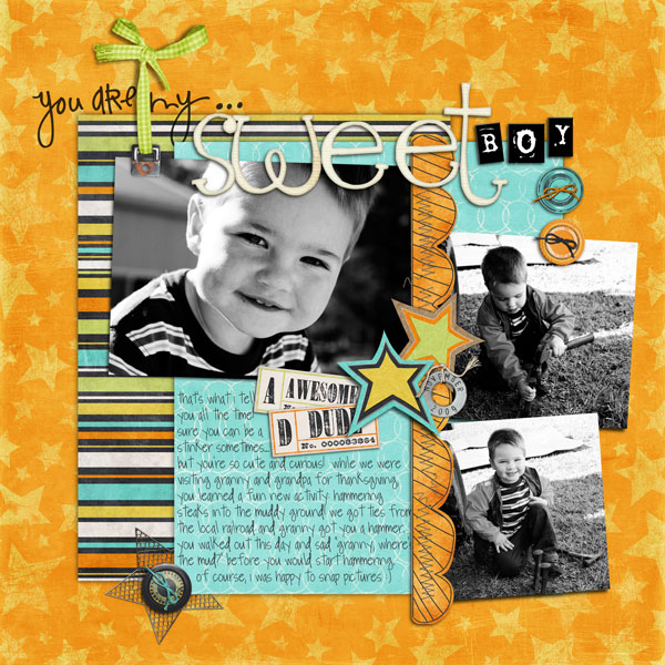 My sweet boy