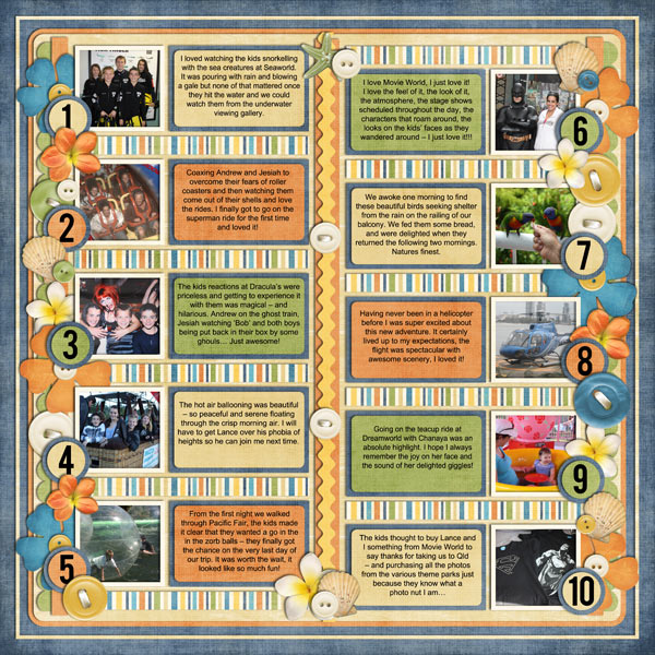 My Top 10 Qld Memories