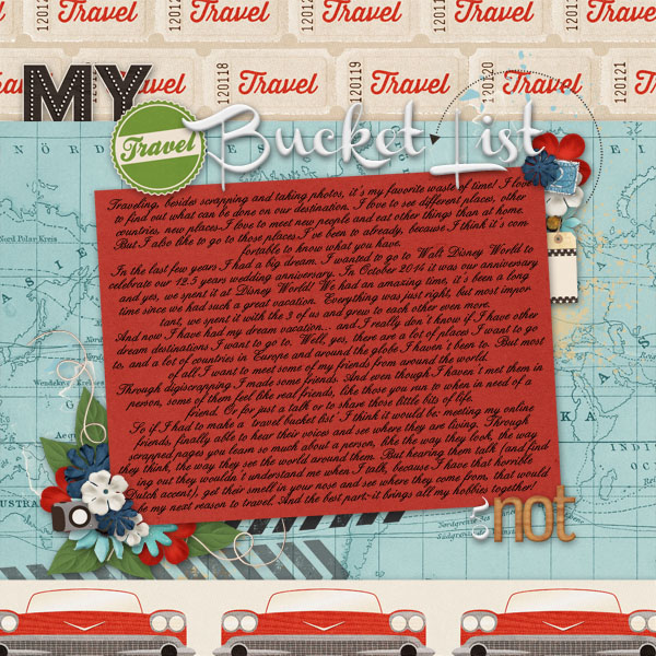 My Travel Bucket List