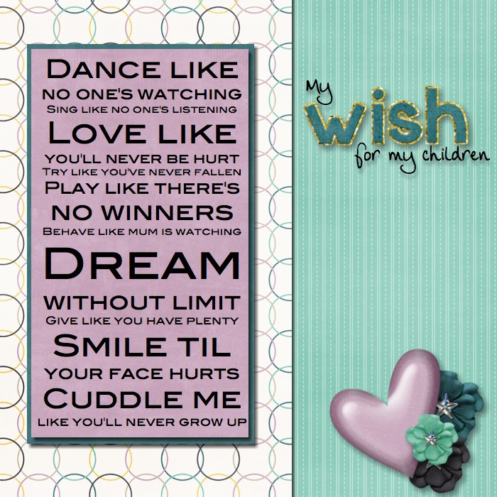 My wish for you
