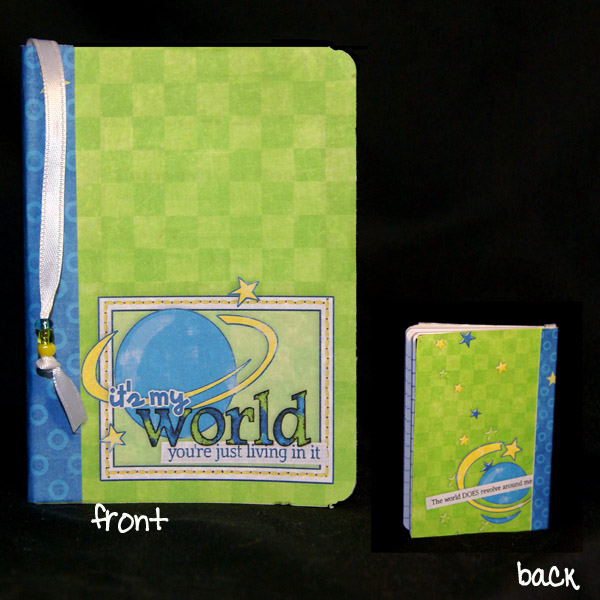 My World Mini Composition Book