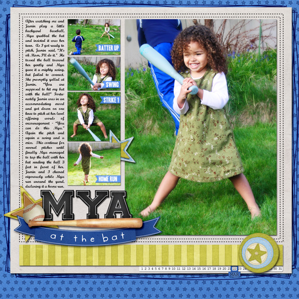 Mya at the Bat
