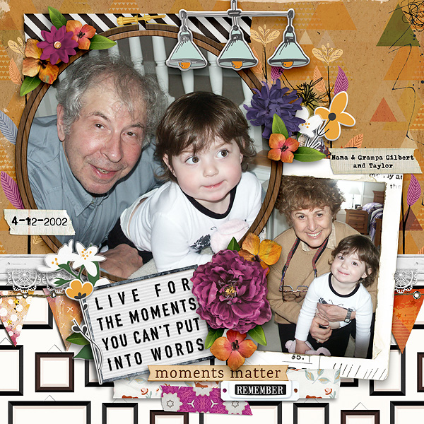 Nana and Grampa Visit