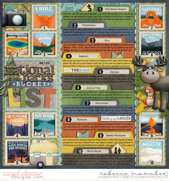 national parks bucket list
