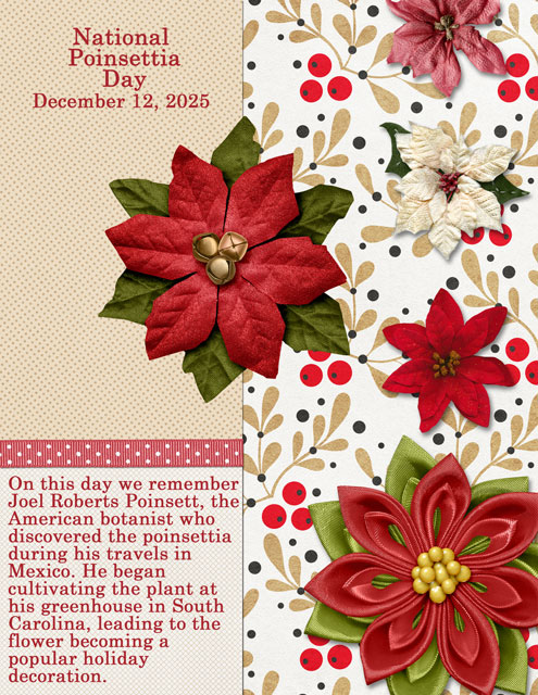 National Poinsettia Day