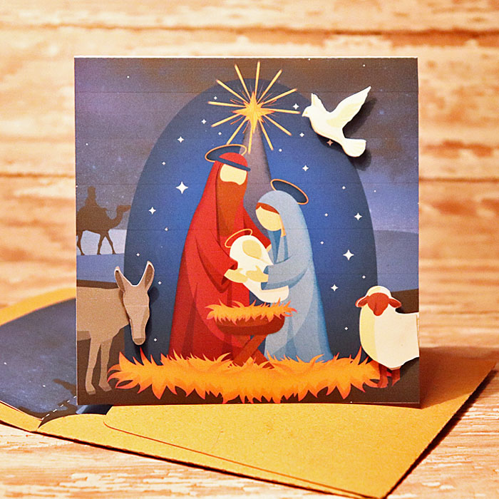 Nativity Christmas Card