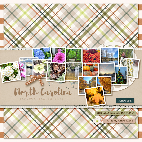 NC through the seasons (Scrap In A Shape)