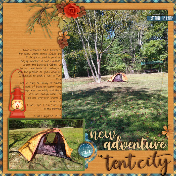 New Adventure in Tent City