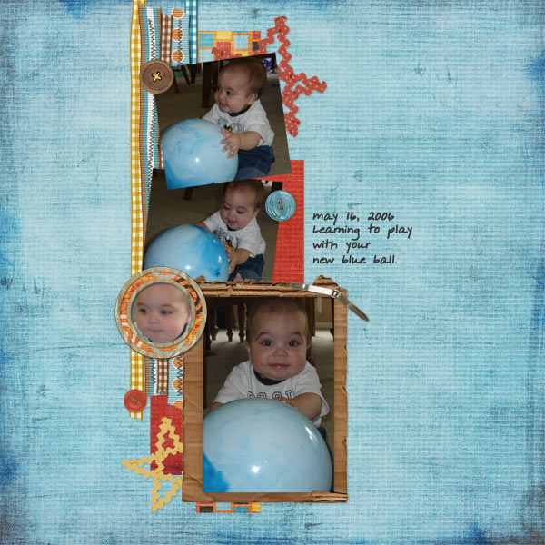 New Blue Ball