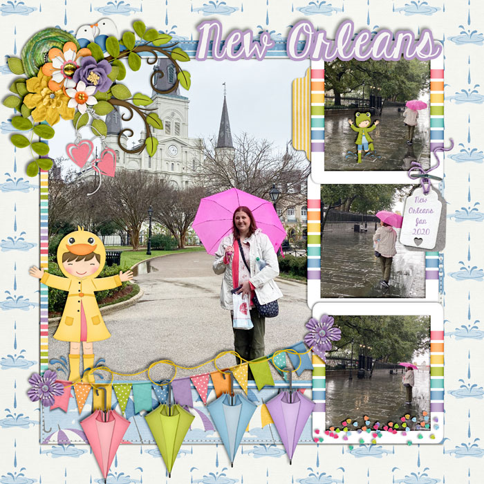 New Orleans in the Rain