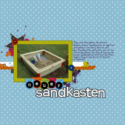 new sandbox