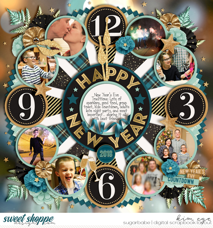 New Year's Clock