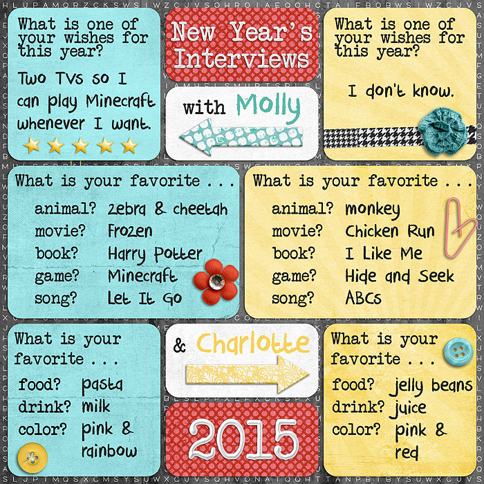 New Year's Interviews 2015