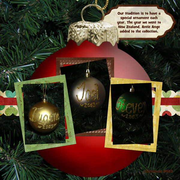 New Zealand Ornaments