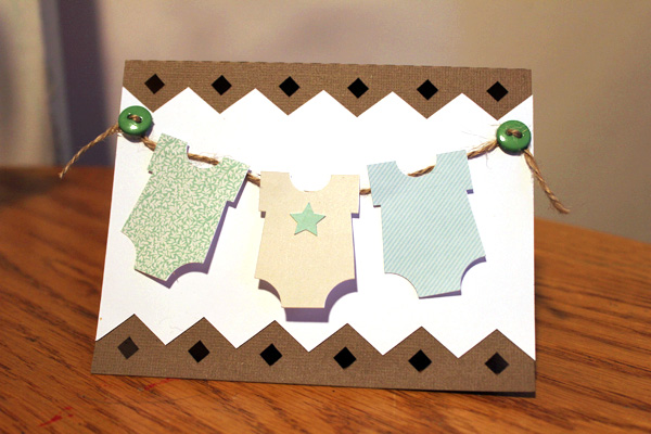 Newborn Baby Boy Card