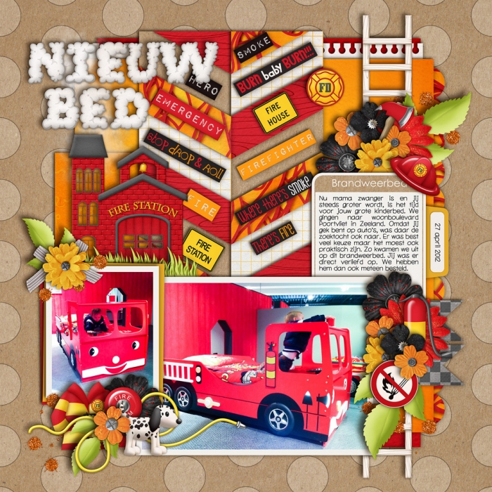 Nieuw bed (new bed)