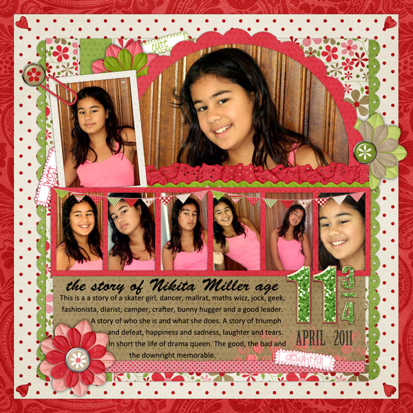 Nikita Miller age 11 & 3/4