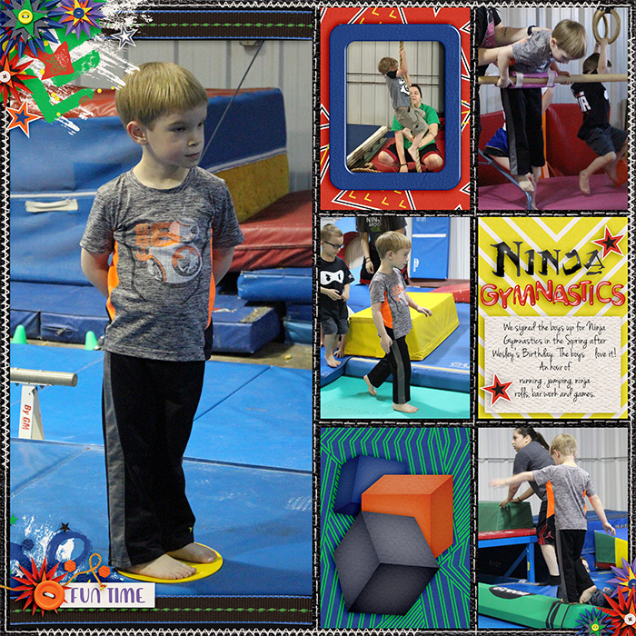 Ninja Gymnastics