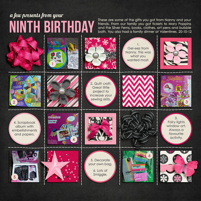 Ninth birthday