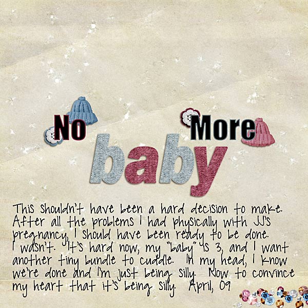 No More Baby