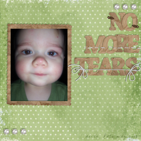 no more tears