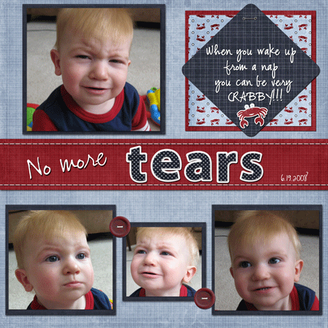 No more tears