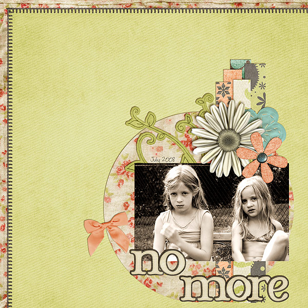 No more
