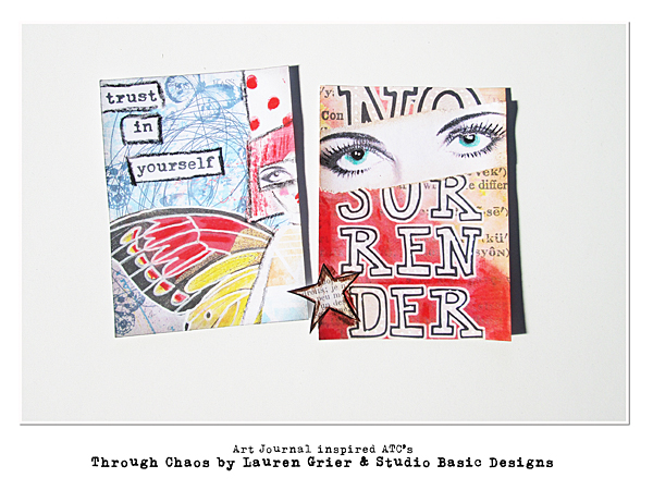 No Surrender/ Trust In Yourself ATc's
