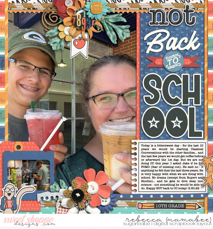 NOT back to school