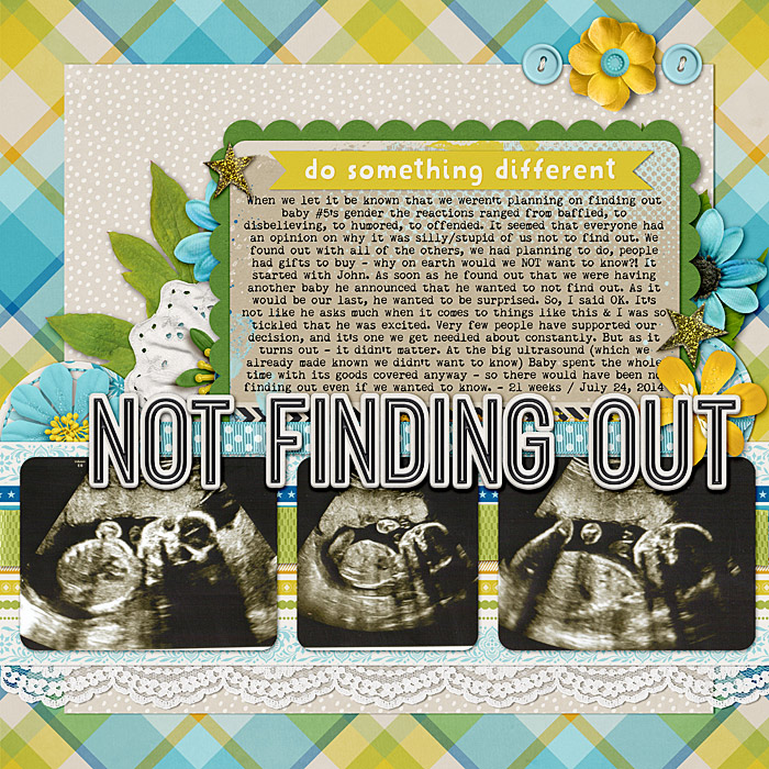 not finding out