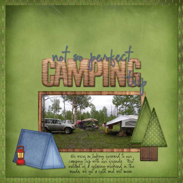 not so perfect camping trip