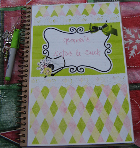 Notebook cover 1