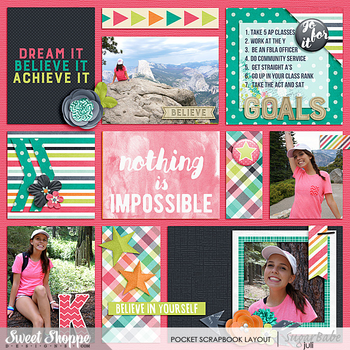 Nothing Is Impossible- Pocket Page