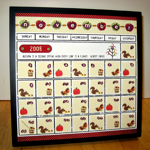 Nov. Calendar '08