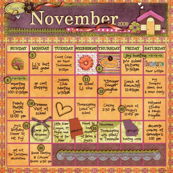 November 2009 Recap